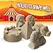 CoolSand 3D Sandbox - Circus Edition - Set Includes: 2 Lb Moldable Indoor Play Sand, 3D Shaping Molds & 3D Tray, Natural
