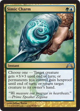 Magic: the Gathering - Simic Charm (195) - Gatecrash