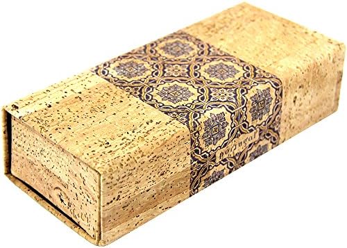 100% Natural Portuguese Eyeglasses Case Made In Portugal (Tiles)