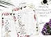 Bridal Shower Games (25 Pack) Emoji Pictionary Games- for Engagement, Wedding and Bachelorette Party. Elegant GOLD and FLORAL Designs for Adult, Co-ed, Men, Women, Couples (PINK FLORAL)