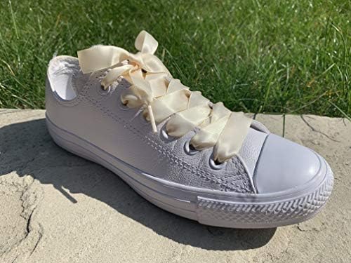 cream converse laces