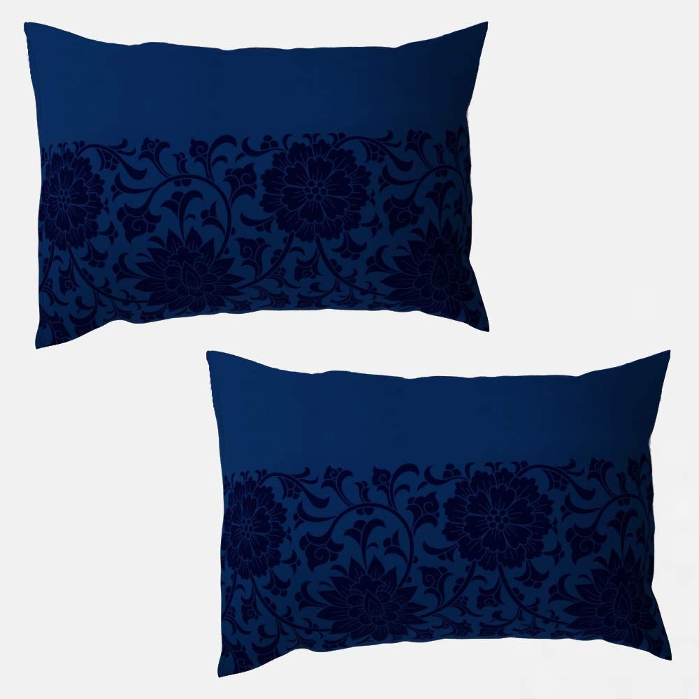 Buy Dreamscape 100 Cotton Pillow Covers Set of 2 Cotton, 144tc Floral