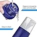 Portable Blender, Hosome Cordless Personal Blender Shakes and Smoothies, Single Serve Mini Mixer, USB Rechargeable Home Office Sports Travel Outdoors