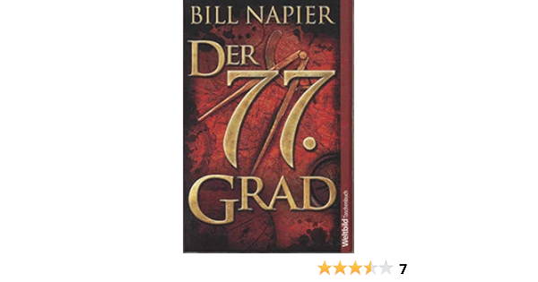 Der 77 Grad Bill Napier 9783868003161 Amazon Com Books