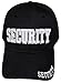 CheapRushUniform Security Guard Officer Cap Embroidered Baseball Cap (Security, Black)