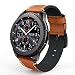 SWEES Leather Bands Compatible for Gear S3 Frontier & Classic and Galaxy Watch 46mm, Genuine Leather 22mm Strap Replacement Wristband for Samsung Gear S3 Smartwatch, Brown primary
