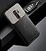 Galaxy S9 Plus Credit Card Case, Poetic Nubuck [Credit Card Slot][Pull-Tab] Credit Card ID Slot Case - Stylish Thin TPU + Premium Leather Back Case for Samsung Galaxy S9 Plus Black