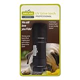 Pet urine detector black UV light flashlight – Professional urine stain finder for Dogs, Cats, and small animal urine stains on carpet, rugs, hardfloors, upholstery and soft furnishings that would otherwise be invisible to the naked eye. 100% successful find guarantee. Full instructions included!
