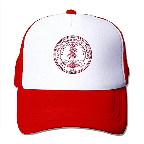 Bekey Fashion Stanford University Sun Cap Front Fashion Printed Red