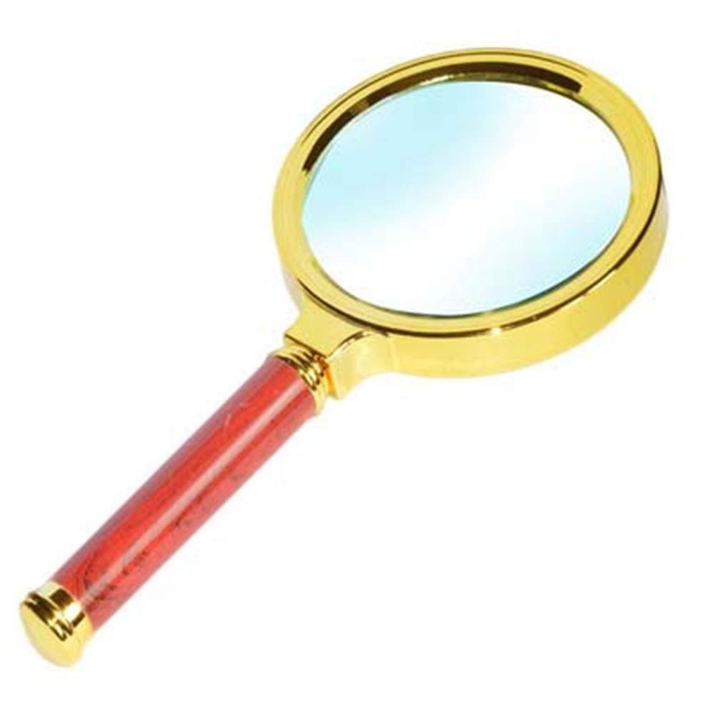 Photo 1 of 20x HD Handheld Magnifying Glass, Suitable for Children and Elderly Students to Read The Magnifying Glass