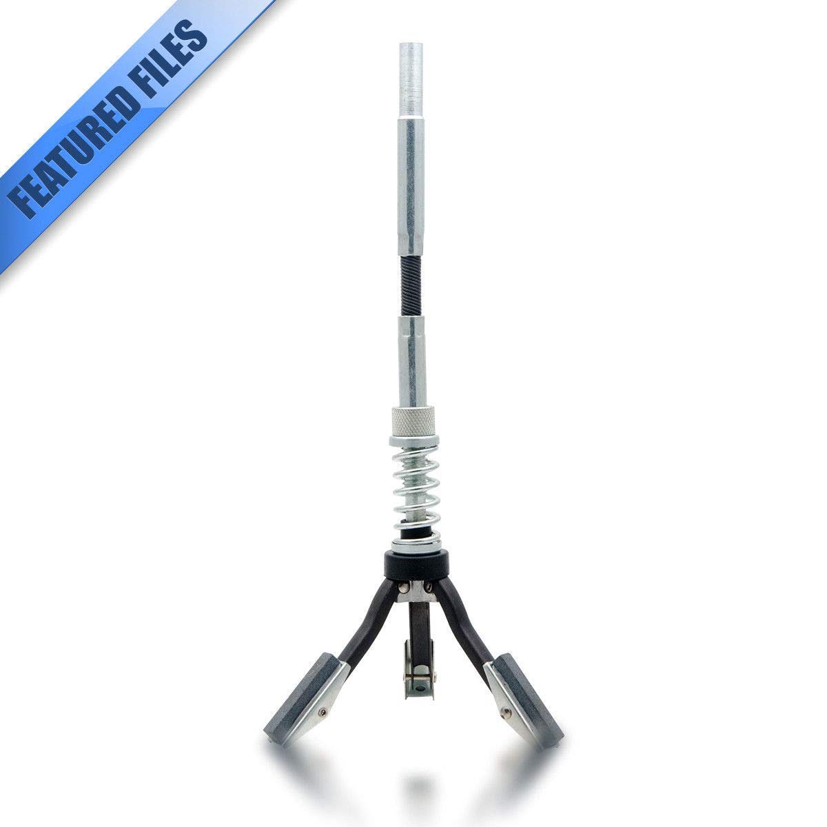 HugeAuto Adjustable Cylinder Hone Deglazer, Car Engine Brake Cylinder Hone Stones Flexible Shaft 19mm To 64mm Honing Tension