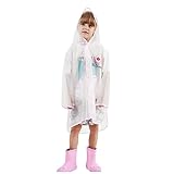 DealinM Kids Rain Coat,Cartoon Children Toddler