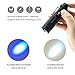AR happy online UV Flashlight, UV Light Flashlight Black Light, Zoomable 365nm UV Blacklight LED Flashlight Detector for Pets Urine and Stains, Resin Curing, Bed Bugs and Scorpions (2 Pack)