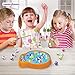 Winning Fingers Fishing Game | Includes 28 Fish, 4 Rods, 4 Forehead Rods, Rotating Board | Great Preschool Fishing Toy Board Game Learning Fine Motor Skills for Kids and Toddlers Ages 3 Plus