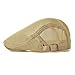 VOBOOM Men Breathable mesh Summer hat Newsboy Beret Ivy Cap Cabbie Flat Cap