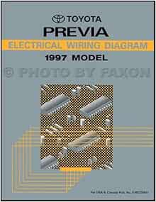 1997 Toyota Previa Wiring Diagram Manual Original: Toyota ... 1997 toyota previa stereo wiring diagram 
