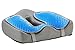 Ziraki Office Car Seat Cushion - Memory Foam - Orthopedic Luxury & Large Chair Pillow | for Back Pain - Helps with Sciatica Back, Tailbone Pain - Office Chair Car Seat Pillow +Cooling Gel Add On