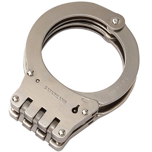 Safariland Restraints Oversized Steel Hinge Handcuff (Nickel)