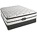 Beautyrest White/Black Evie Luxury Firm Pillow Top Mattress, Queen