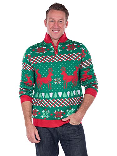 humping deer sweater