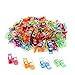 Tueascallk 160 Pcs Multipurpose Sewing Clips, All Purpose Craft Clips, Quilting Clips, Crafters, Crochet and Knitting, Multiple Colour