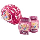 Disney Princess Micro Bicycle Helmet and Protective Pad Value Pack (Toddler)
