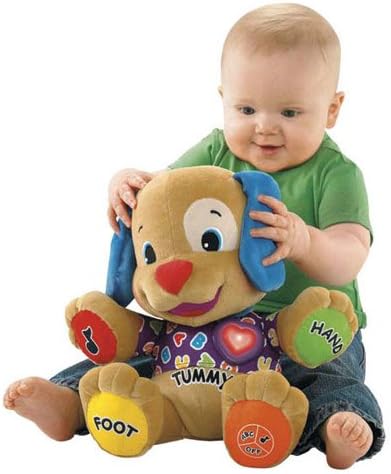 Piggy2gether - Laugh Learn &amp; Play Puppy Musical Dog with Alphabet Colors Educational Toy
