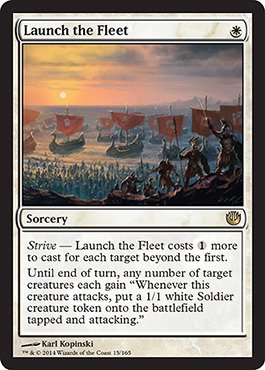 Magic: the Gathering - Launch the Fleet (15/165) - Journey into Nyx