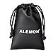 Alemon 4.8 Feet Lavalier Lapel Clip-on Omnidirectional Condenser Microphone