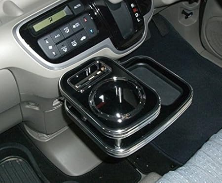 Amazon センタードリンクホルダー ホンダ ｎ ｂｏｘ 前期 ピアノブラック ドリンクホルダー 車 バイク