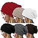 Women Hat,Haoricu Women Fashion Winter Warm Hat Girls Crochet Wool Knit Beanie Warm Caps