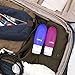 CHIALSTAR Leak Proof Travel Bottles（4 PACK）, Silicone Squeezable Travel Containers 3 OZ, Travel Size Accessories Perfect for Shampoo, Essential Oils, Lotions, Toiletries