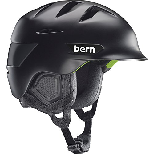 Bern 2014/15 Rollins Zip Mold Winter Snow Helmet (Matte Black