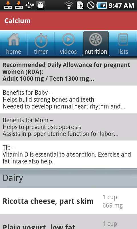 iBirth Pregnancy App (Contraction Timer & Labor Position Videos) - Thumbnail 6