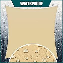 Royal Shade 6' x 9' Beige Rectangle Waterproof Sun