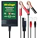 Mroinge Automatic Trickle Battery Charger Maintainer 6&12V 1500mA Automotive Smart For Car Motorcycle Lawn Mower, Sla, Atv, Agm, Gel, Cell, Lead Acid Batteries primary