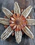 Notebook: Harvest Festival Scenery Ornaments Corn 8.5