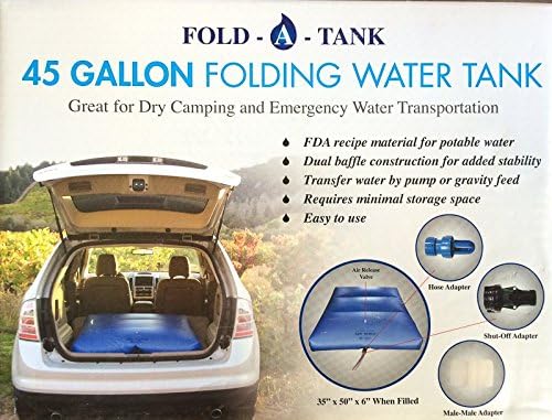 45 Gallon Fresh Water Folding Storage Tank