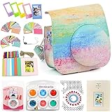 WOGOZAN Compatible Fujifilm Instax Mini 9 Instant Film Camera Case Suit with Case, Album, Filters and Other 6 Accessories 9 Items for Fujifilm Instax Mini 9 Mini 8