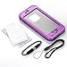 iPhone 6 Waterproof Case;IP68 Certified Waterproof Snowproof Dirtpoof Shock Resistant Protective Case Cover with Viewing Kickstand Fingerprint Recognition Touch ID for iPhone 6 4.7 inch (Purple)