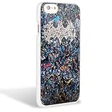 batman logo collage art for iPhone 6/6s White case