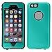 HESGI iPhone 6S Plus Waterproof Case, IP-68 Waterproof Shockproof Dust Proof Snow Proof Full Body Protective Case Cover for Apple iPhone 6S Plus iPhone 6 Plus 5.5[Teal]