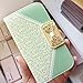 Galaxy Note 5 Case TOOPOOT Fresh Cute Flip Wallet Leather Case Cover with Card Slots for Smasung Galaxy Note 5 (green1)