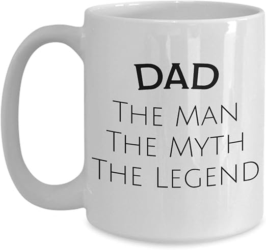 dad the man the myth the legend mug