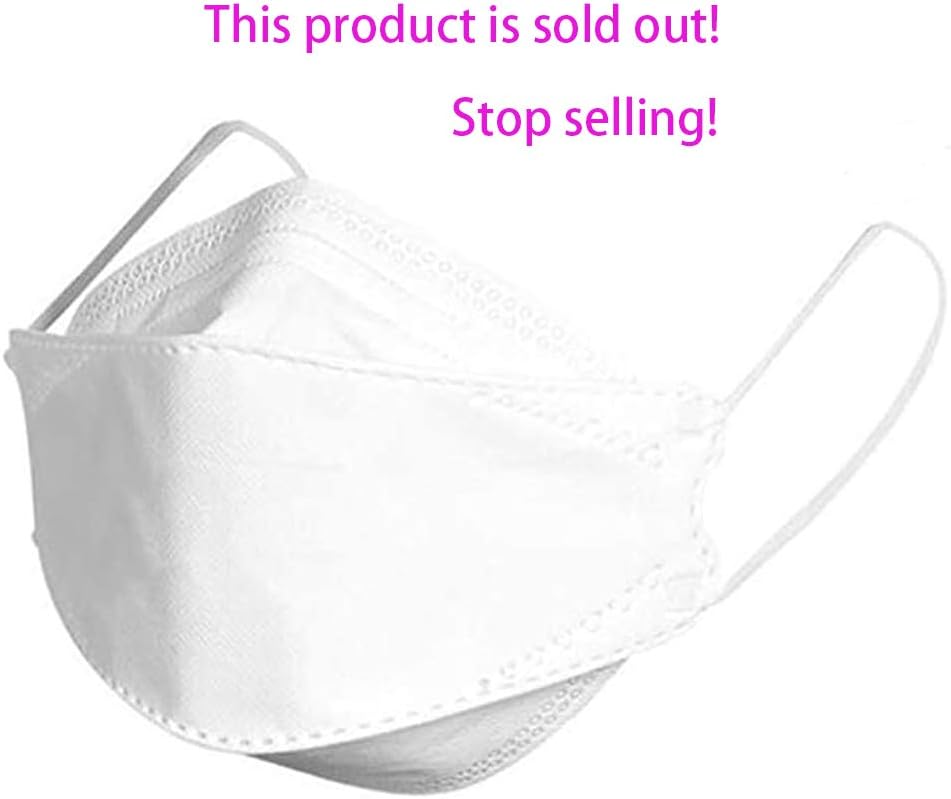 KF94 Face Ma-sk Anti-pm2.5 personal health suitable for spring and summer wearing a breathable, light and comfortable 4-layer Face Ma-sk in 3-5 days (48 pieces)