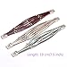 Jurxy Multilayer Leather Wrap Bracelet Silver Beaded Bohemian Braided Cuff Bangle Wristbands Wide Belt Jewelry for Women Girl - Gold and Silver