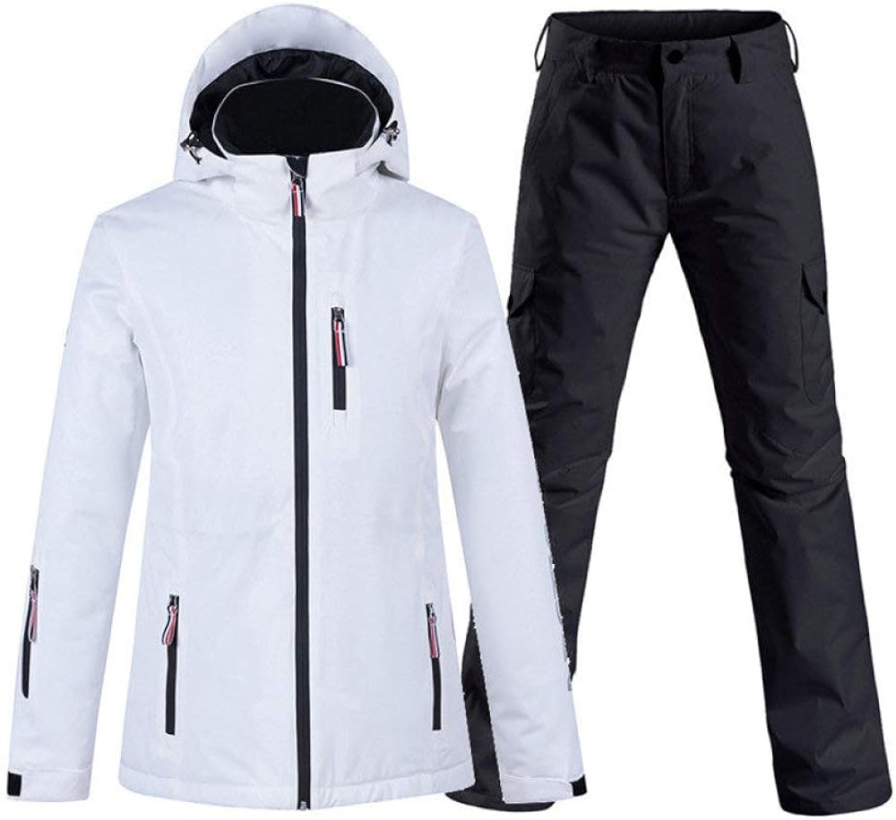 Damen Skianzug 2-teilig - Wasserdicht Winter Schneeanzug Für Ski & Snowboard