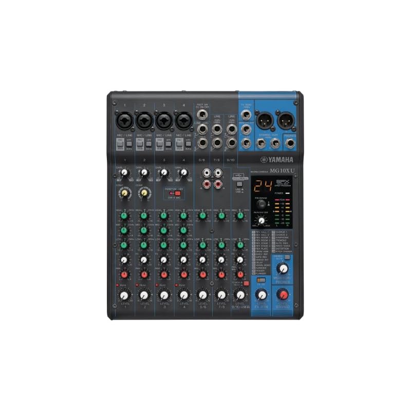 Yamaha MG10XU 10Input Stereo Mixer with Effects 2024 reviews Whydis