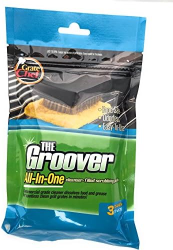 Grate Chef Groover (2-Pack) – Commercial Grade Barbecue Grill Cleaner