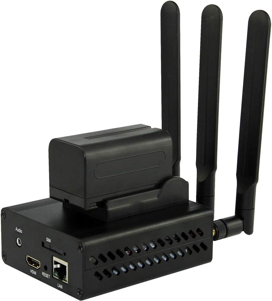 ISEEVY H265 H.264 4G LTE HDMI Video Coder Portátil Wireless IPTV ...